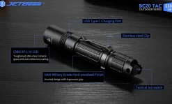 JETBC20TAC - JETBeam BC20 TAC Flashlight 18650