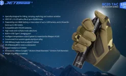 JETBC20TAC - JETBeam BC20 TAC Flashlight 18650