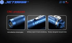 JETUV - Jetbeam JET-UV Lampe Torche UV AAA/LR03