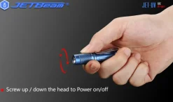 JETUV - Jetbeam JET-UV Lampe Torche UV AAA/LR03
