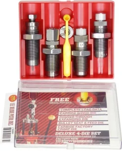090965 - JEU D'OUTILS 4P LEE AVEC SUPPORT DOUILLE 40 S&W