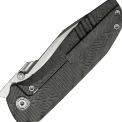 KBKnives Agera beadblast M390 Titanium Maze Pattern