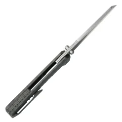 KB Knives Insomnia Framelock Flamed Titanium Bead Blast M390