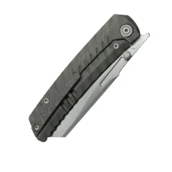 KB Knives Insomnia Framelock Flamed Titanium Bead Blast M390