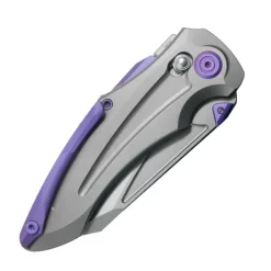 KB Knives Sumo Crossbarlock Beadblast M390 Titanium