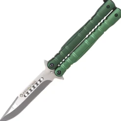 02130 K25 COUTEAU PAPILLON VERT