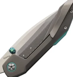Ketuo Stabitha Framelock Bead Blast M390 Titanium