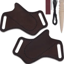 Kit pour montage d'un étui en cuir pour pliant