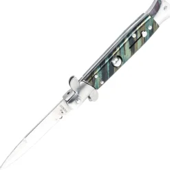 K++350418 - KH Security Couteau Automatique Type Stiletto VERT
