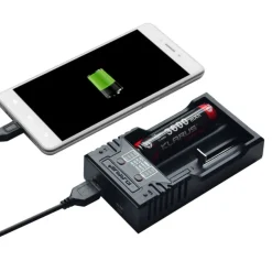 14.099900 - KLARUS Chargeur double K2 pour 18650/16340/14500