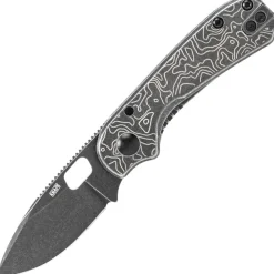 KNAFS-00684 - KNAFS Lander 5 Gray TOPO Black Stonewash