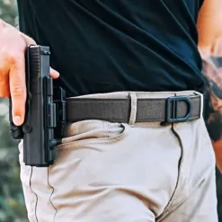 563-014 - KORE Essentials X5 gray plastic trouser belt