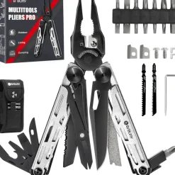 KT2045B - Bibury KT2045B Pro Multitool Pliers Black