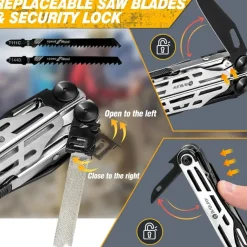KT2045B - Bibury KT2045B Pro Multitool Pliers Black