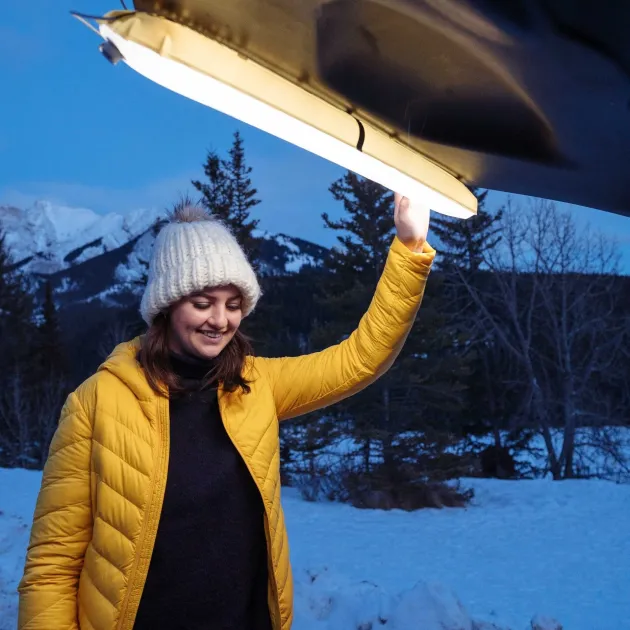 KTGLOWXL - Klymit Lampe à leds gonflable Everglow XL