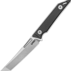 KU430A - Kubey Goliath Black G10 Stonewash 14C28N