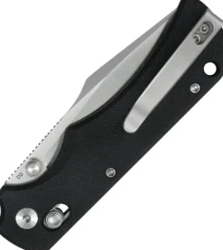 KU503A - Kubey Knives Iguana Crossbar Black G10