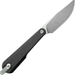 KU451A - YAG Fixed Blade Black Drop point