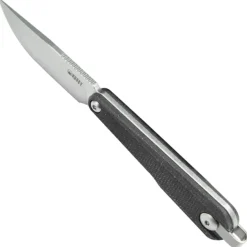 KU451A - YAG Fixed Blade Black Drop point