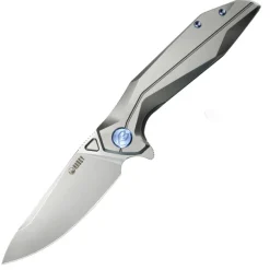 Kubey Nova framelock Titanium 14C28N