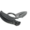 KU403B - KUBEY Cavy Push Dagger Black G10 Blackwash 14C28N