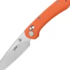 KU446B- Kubey Knives Bonza Crossbar Orange G10