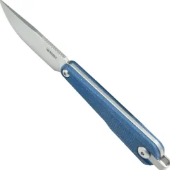 KU451B - YAG Fixed Blade Blue Drop point