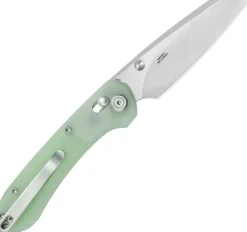 KU446C - Kubey Knives Bonza Crossbar Jade G10