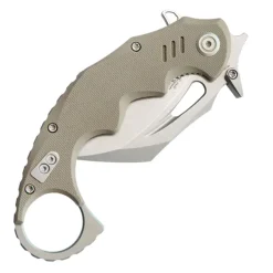 KU262C - KUBEY Mini Wrath Karambit Tan Linerlock