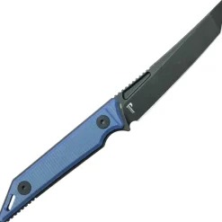 KU430D - Kubey Goliath Denim Micarta Black 14C28N