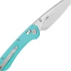 KU446D - Kubey Knives Bonza Crossbar Tiffany Blue G10