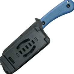 KU412D - Kubey Rockhopper Denim Micarta Black 14C28N