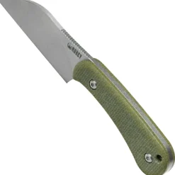 KU412E - Kubey Rockhopper Green Micarta Beadblast 14C28N