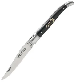 1844 - LAGUIOLE LE FIDELE FRANC-MACON EBENE 12CM INOX