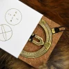 1441052284 - LARP Cadran et Boussole solaire annulaire en laiton