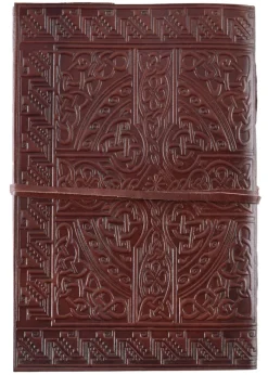 2016005011 - LARP Carnet de notes médiéval cuir 14x21cm
