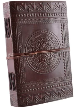 2016005011 - LARP Carnet de notes médiéval cuir 14x21cm