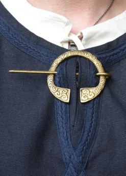 1401074100 - LARP Fibule Annulaire Celtique en laiton