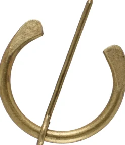 1416007006 - LARP Fibule Annulaire en Laiton Simple