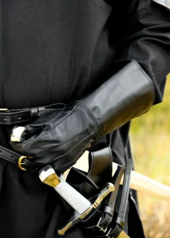 1601066102 - LARP Gants à manchettes, noir L