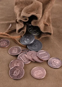 1638140011 - LARP Grande Bourse en Cuir Marron