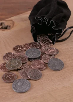 1638140030 - LARP Grande Bourse en Cuir noir