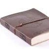 2016004600 - LARP Grand livre en cuir pentagramme 20 x 25 cm