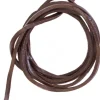 1626022100 - LARP Lanière en cuir, carrée brune, 100 cm