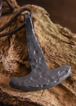 1480000300 - LARP Marteau de Thor forgé Pendentif