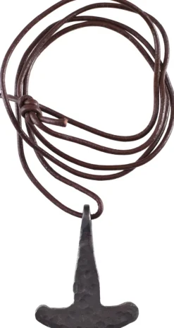 1480000300 - LARP Marteau de Thor forgé Pendentif