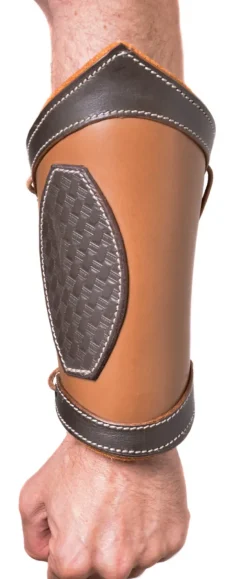 1616101200 - LARP Paire de Brassards en Cuir Celtiques