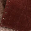1616650600 - LARP Paire de Protège-Bras rembourrées en cuir avec bandes croisées