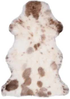 1649002829 - LARP Peau de mouton de Nouvelle-Zélande, blanche à pointes naturelles, 90 cm