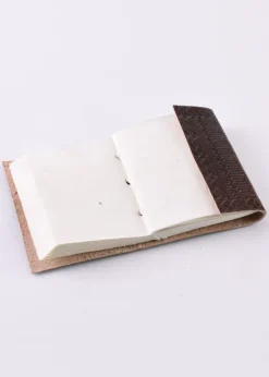 2016200200 - LARP Petit carnet de notes couverture en cuir gaufré 9x7cm